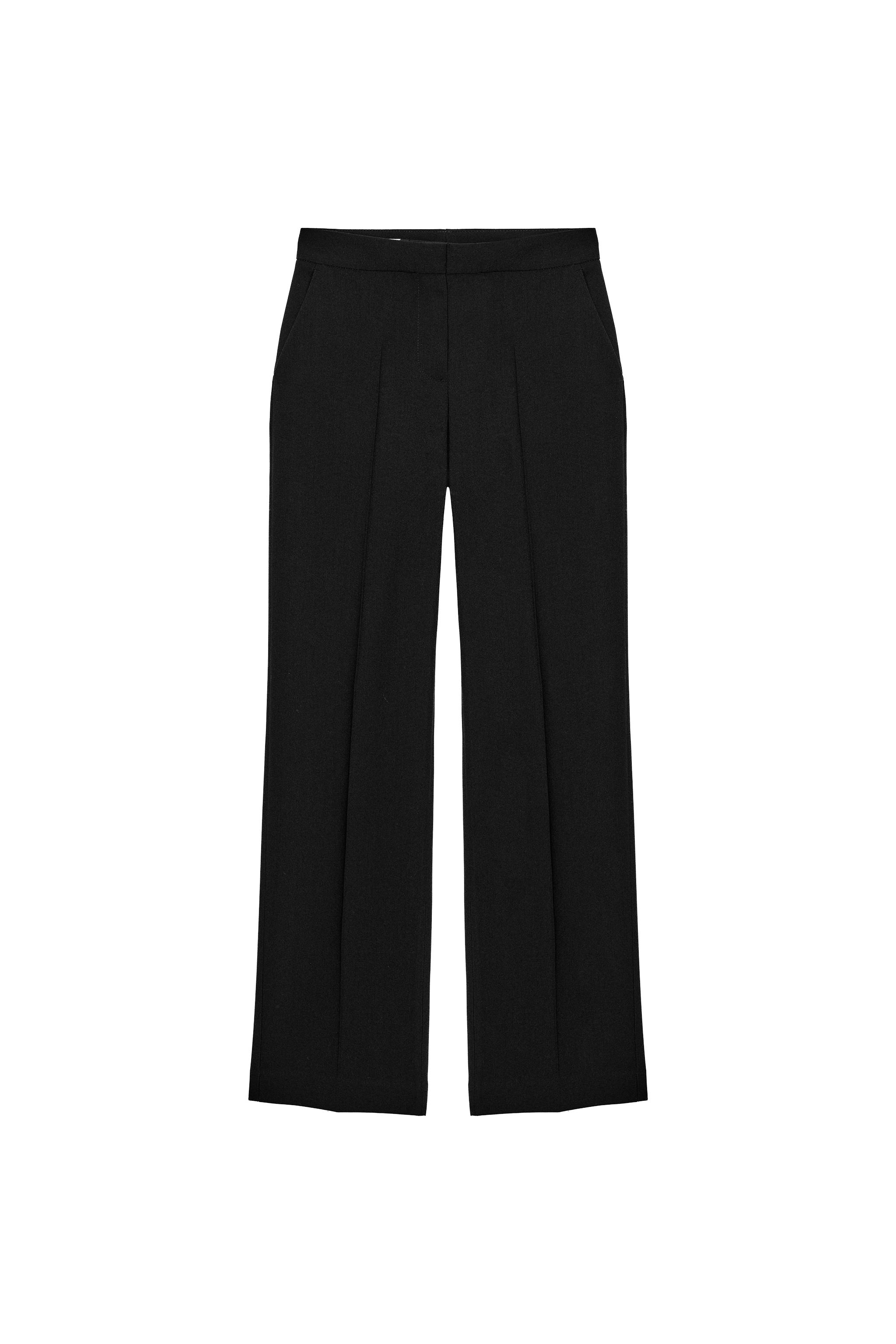 PANTALON DROIT TAILLE HAUTE